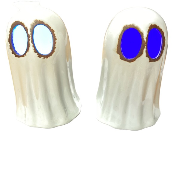 Other - 2 light up ceramic ghosts